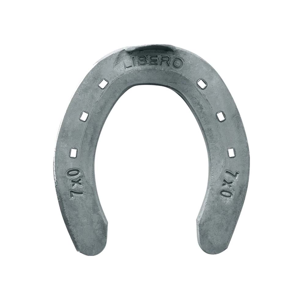 Ferri mustad ferro libero posteriori 2 barbette per cavalli