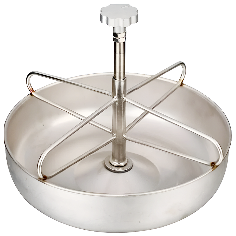 Ciotola per maialini in acciaio inox 2L