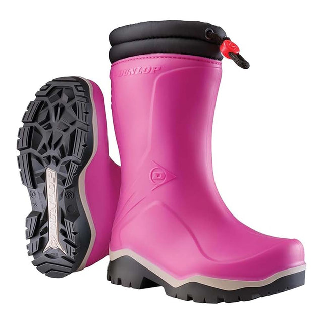 Dunlop Blizzard - Stivali Invernali per Bambini con Fodera in Pelliccia