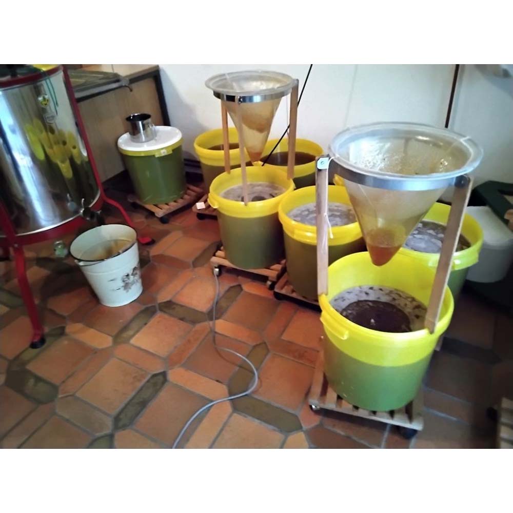 Hobbock giallo da 40 kg senza pressione