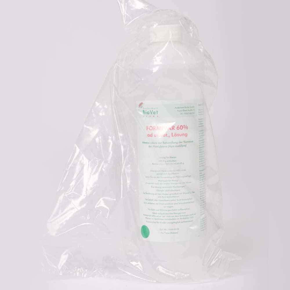 BioVet Formivar acido formico 60% - trattamento delle api mellifere