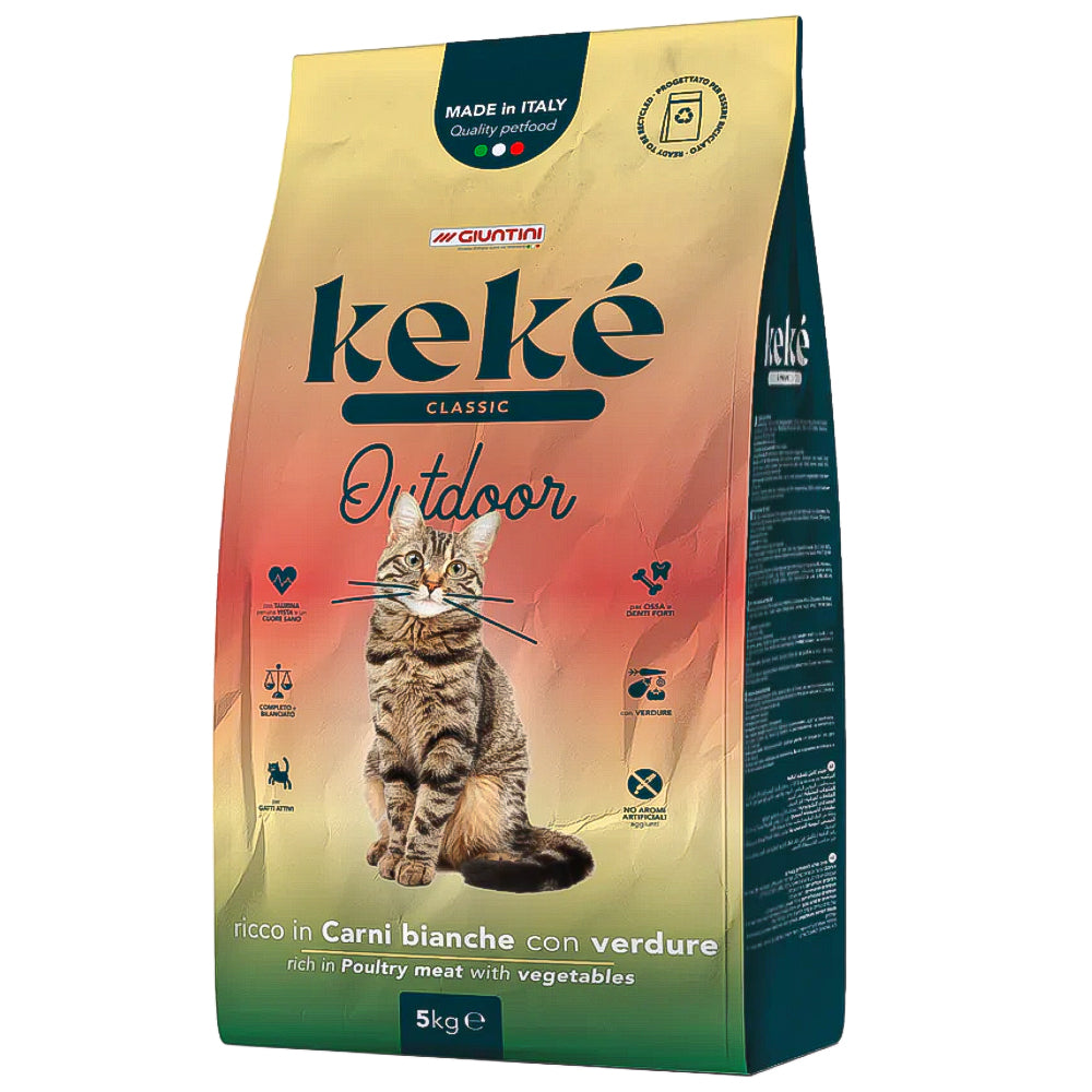 KEKE classic outdoor - Cibo per gatti 5kg