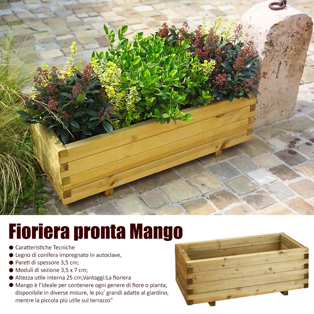 Fioriera pronta Mango