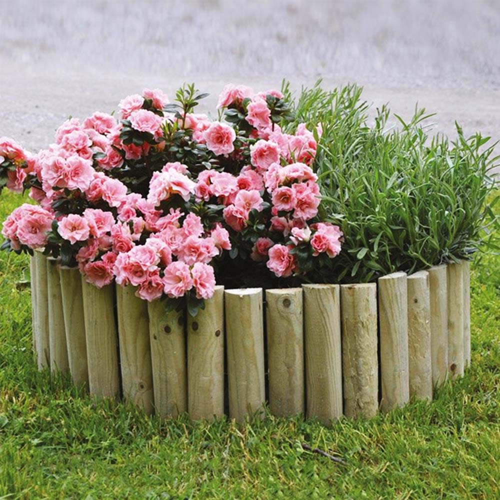 Bordura in rotolo in legno Ø5 x 30 x 250