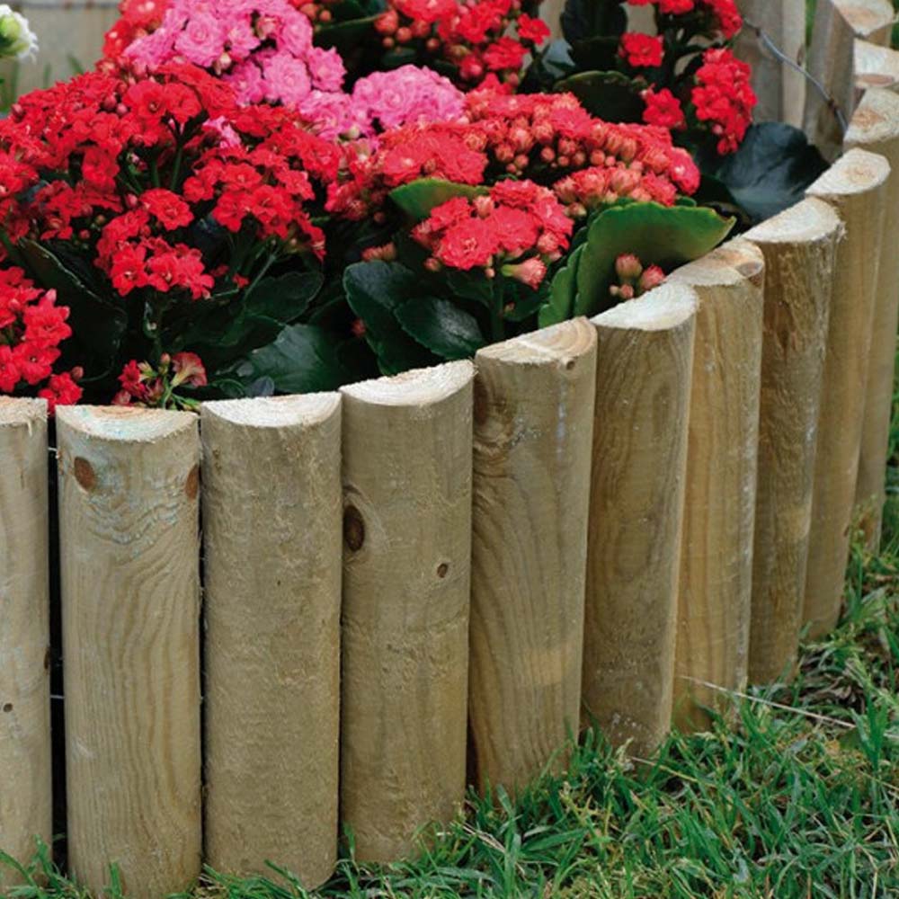 Bordura in rotolo in legno Ø5 x 30 x 250