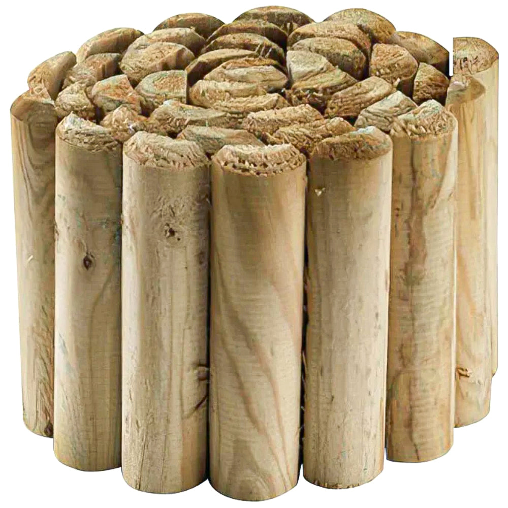 Bordura in rotolo in legno Ø5 x 30 x 250