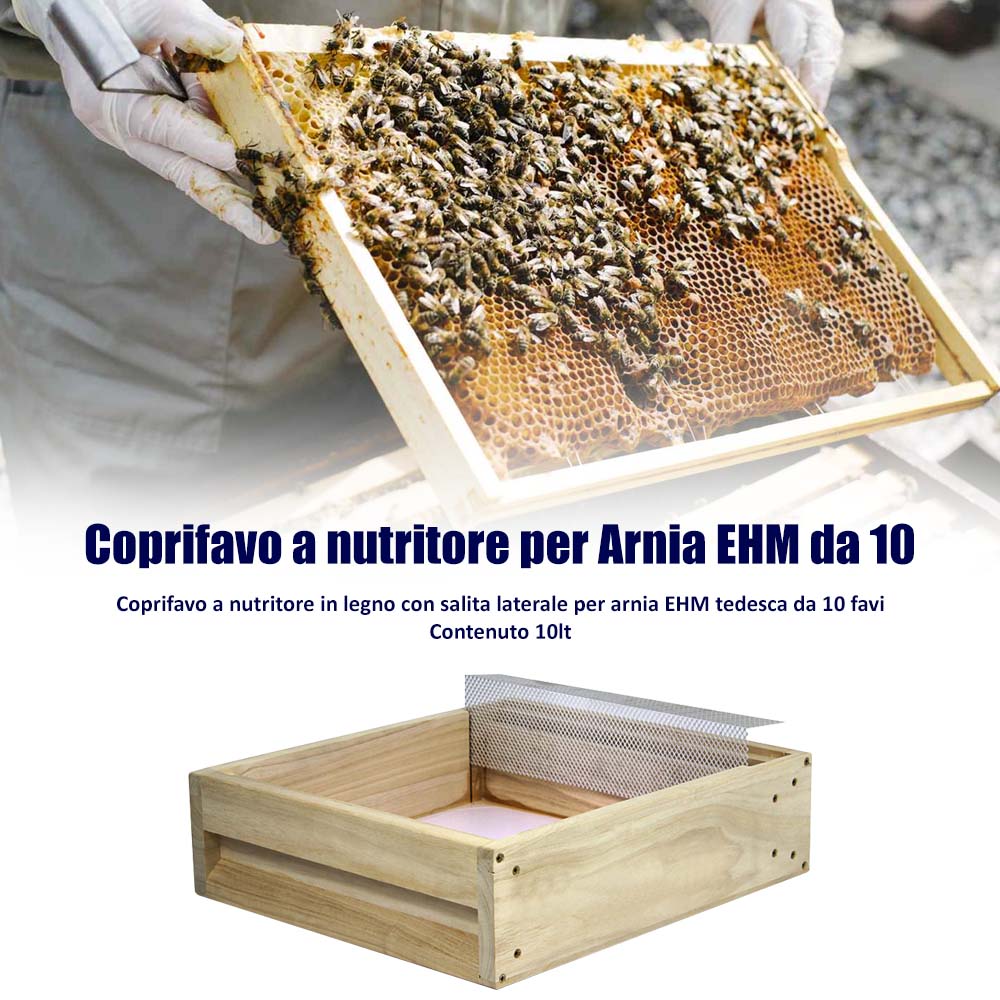 Coprifavo a nutritore per Arnia EHM da 10