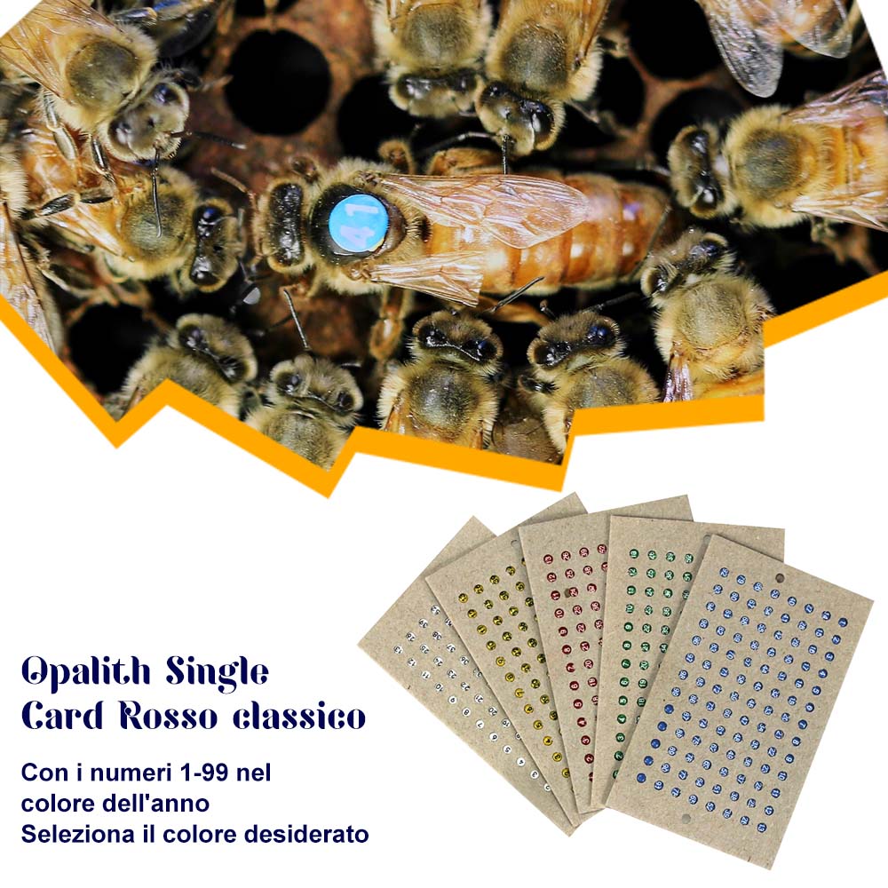 Opalith Single Card Rosso classico