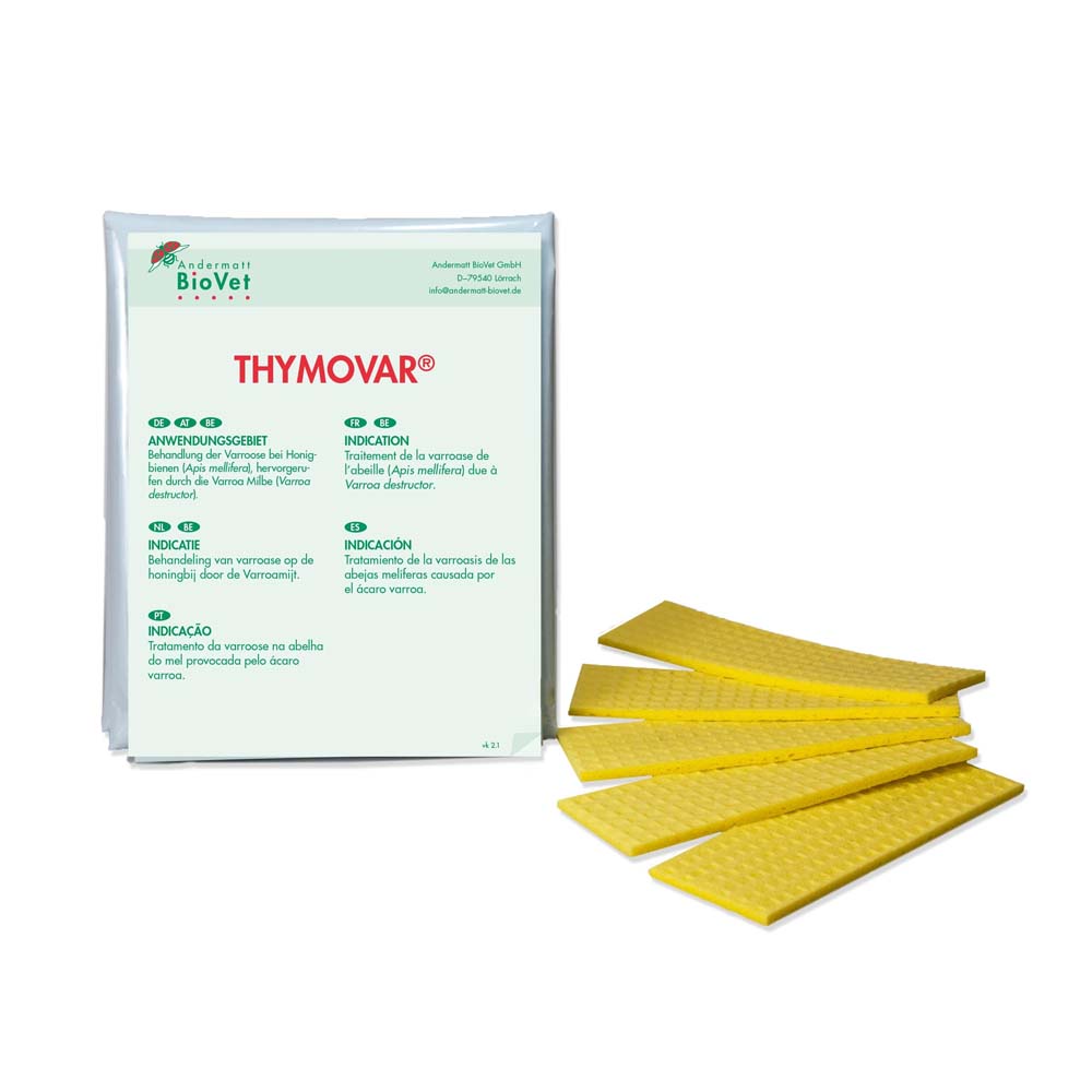 Thymovar strisce per il trattamento estivo contro la Varroa