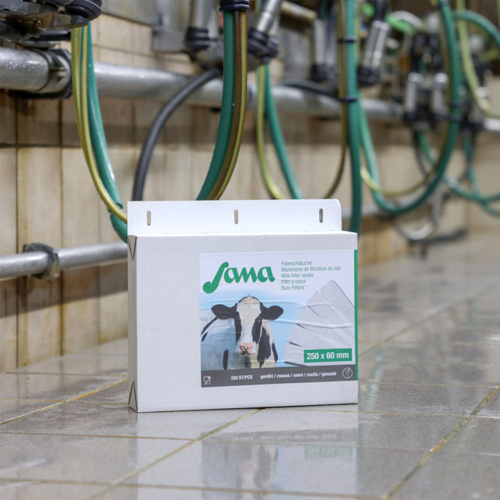 Sana Filtri a Calza Cuciti per Latte 455x75mm – 250 Pz. | Sicuri e Resistenti