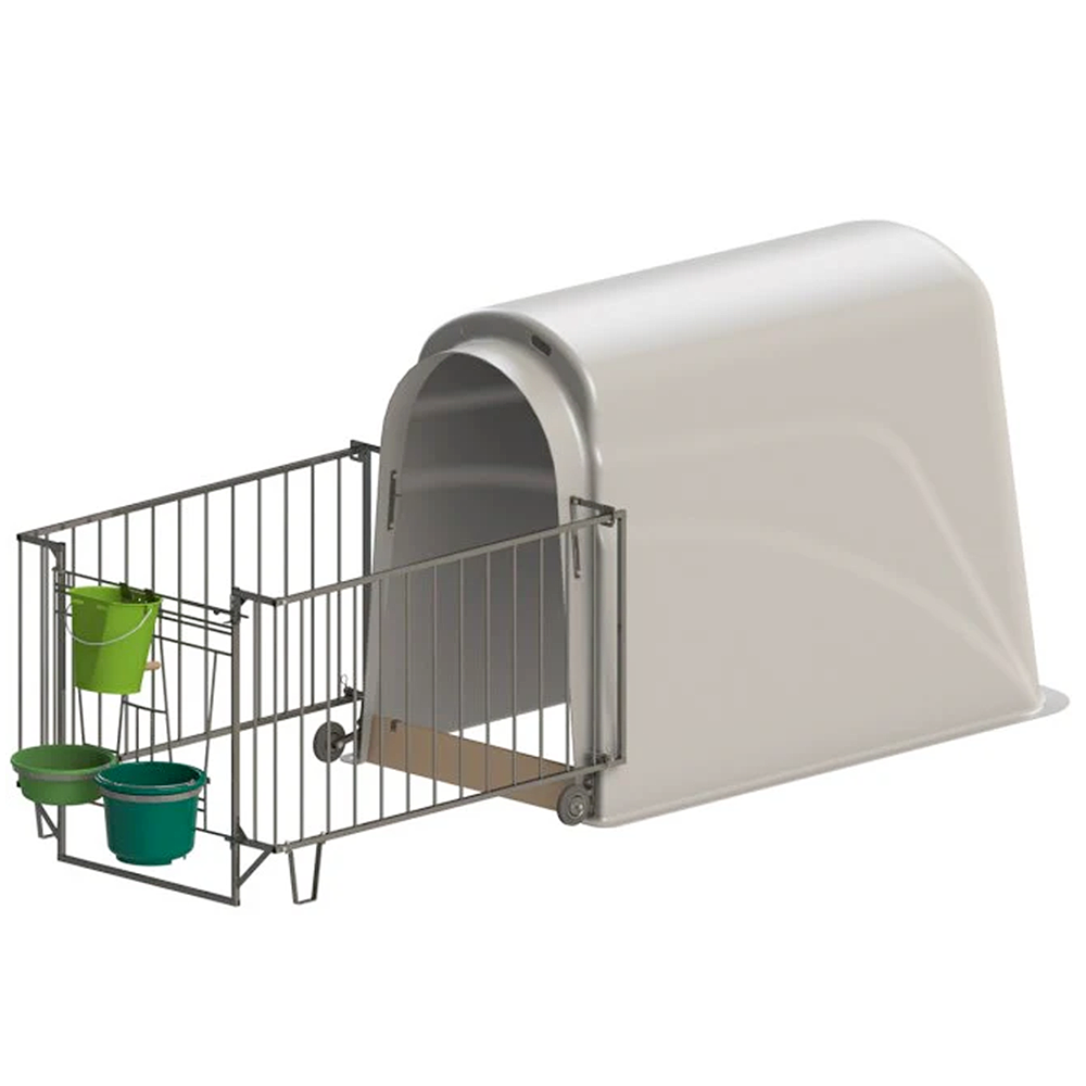 CalfHouse Vetroresina Premium Plus con recinto resistente