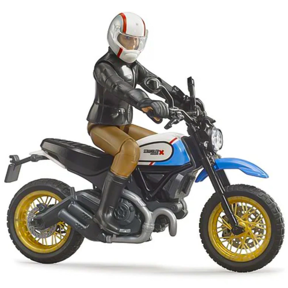 Bruder Scrambler Ducati Desert Sled con conducente