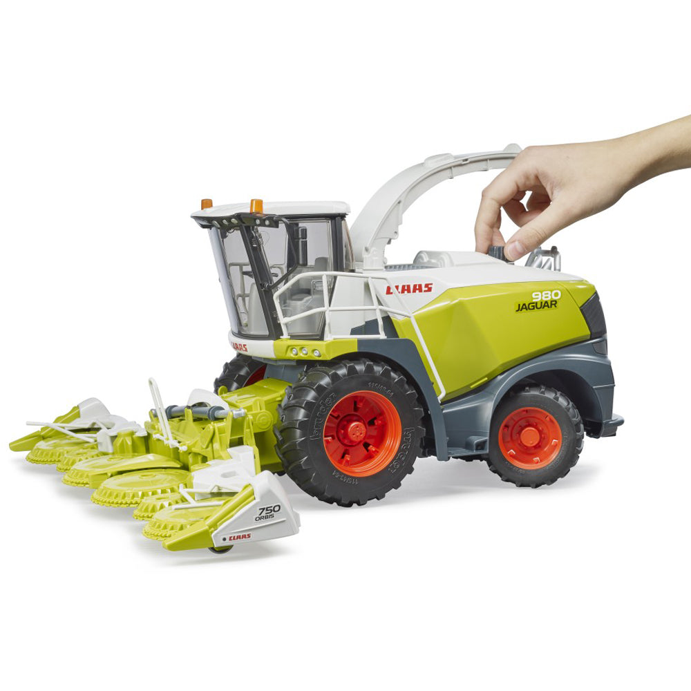 Bruder Claas Jaguar 980 falcia-trincia agricola giocattolo