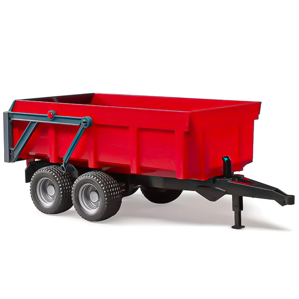 Rimorchio ribaltabile Bruder con sponda posteriore automatica