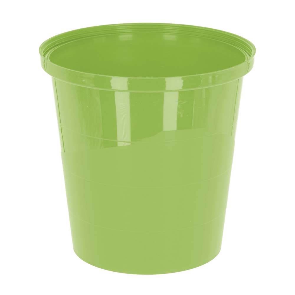 Bevitore a Secchio in Plastica 6 L. (Verde) – Resistente per Pollame con Coperchio Rimovibile