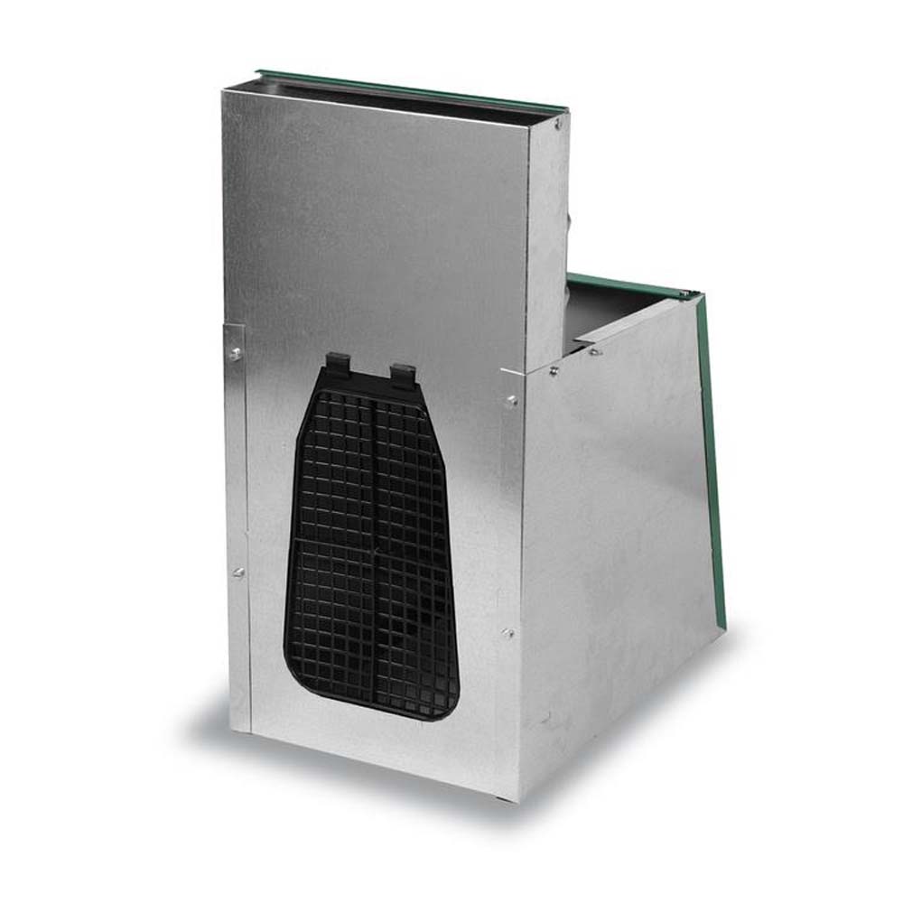 Nido con Cestino per Galline Ovaiole in Metallo e Plastica