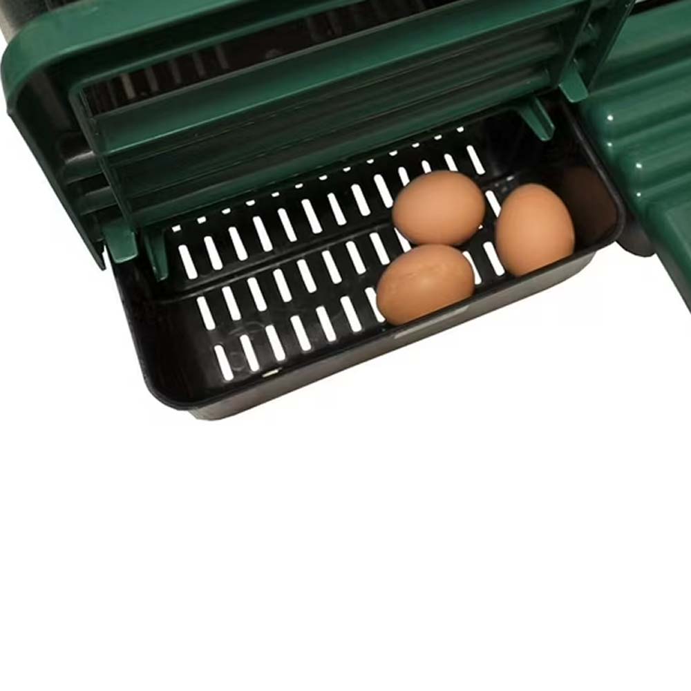 Nido con Cestino per Galline Ovaiole in Metallo e Plastica