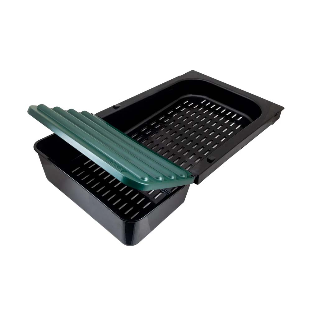 Nido con Cestino per Galline Ovaiole in Metallo e Plastica