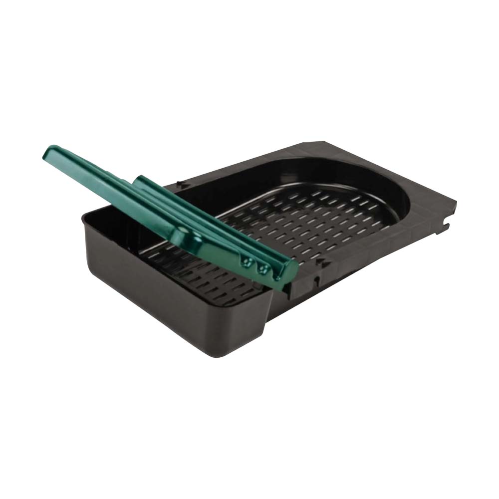 Nido con Cestino per Galline Ovaiole in Metallo e Plastica