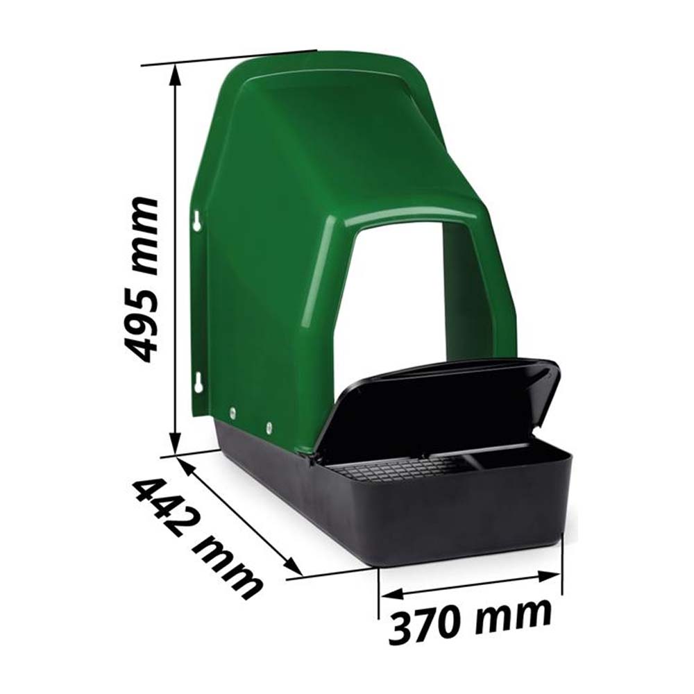 Nido in Plastica per Galline – Resistente ABS Plastica (Con o Senza Gambe)