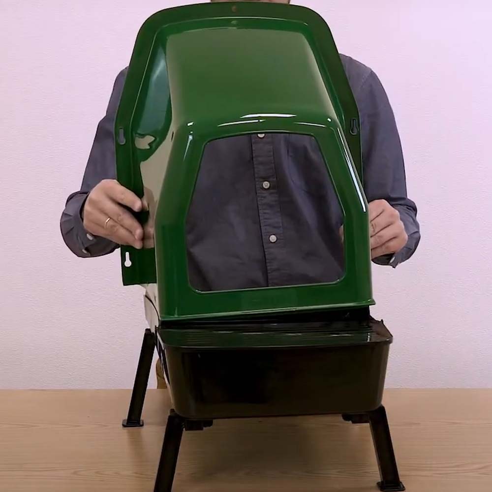 Nido in Plastica per Galline – Resistente ABS Plastica (Con o Senza Gambe)