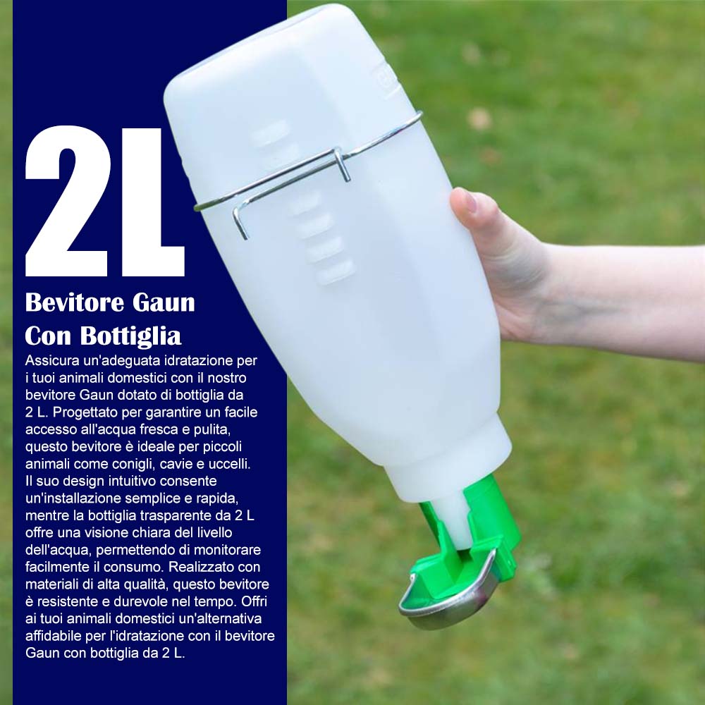 Bevitore Gaun Con Bottiglia - 2 L.