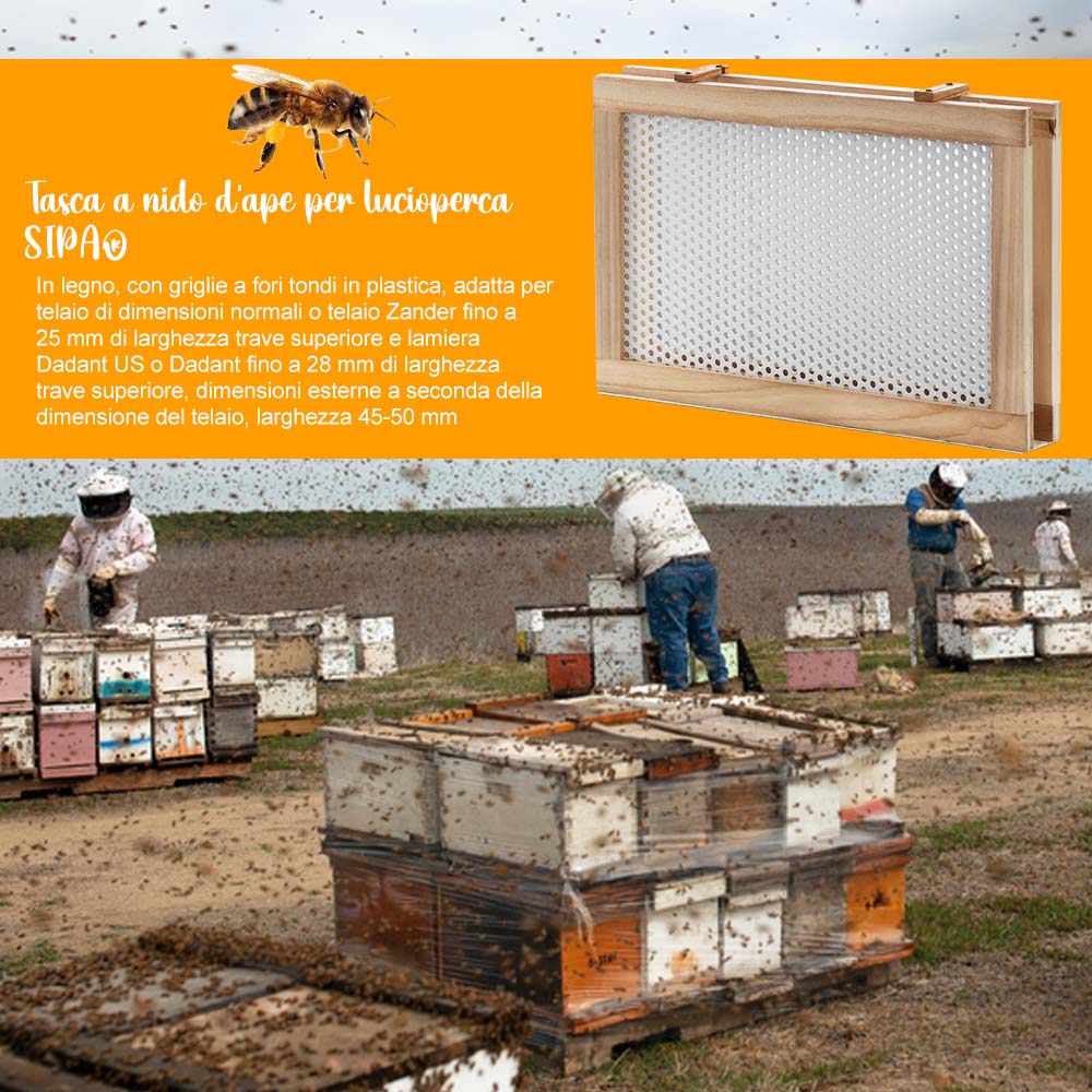 Tasca a nido d'ape per lucioperca SIPA®