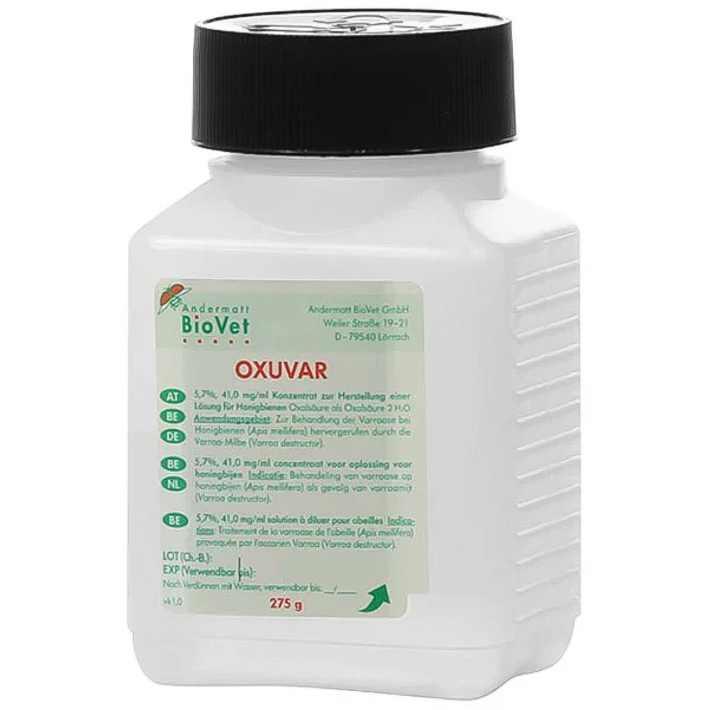 OXUVAR 275g - Concentrato per soluzione per api a base di acido ossalico