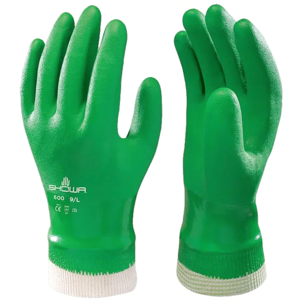 Guanti Showa 600 adatti per agricoltura, giardinaggio, viticoltura, lavori di raccolta rifiuti