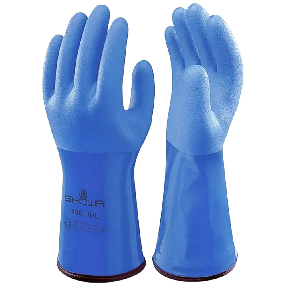 Guanto in PVC a tripla immersione isolato Showa 490