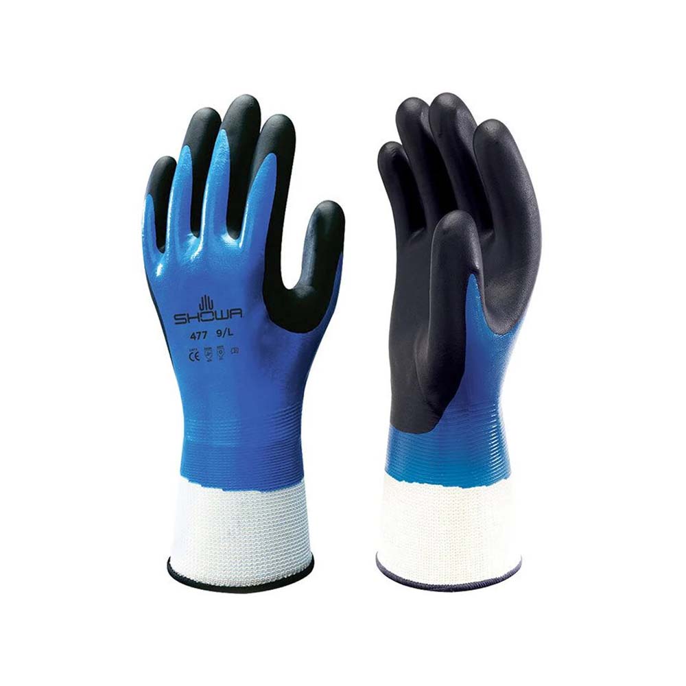 Guanti Da Lavoro TIP Grip Stronghand Con Doppio Rivestimento - Qualità Professionale, Antiscivolo E Resistenti (Taglie 8-11)