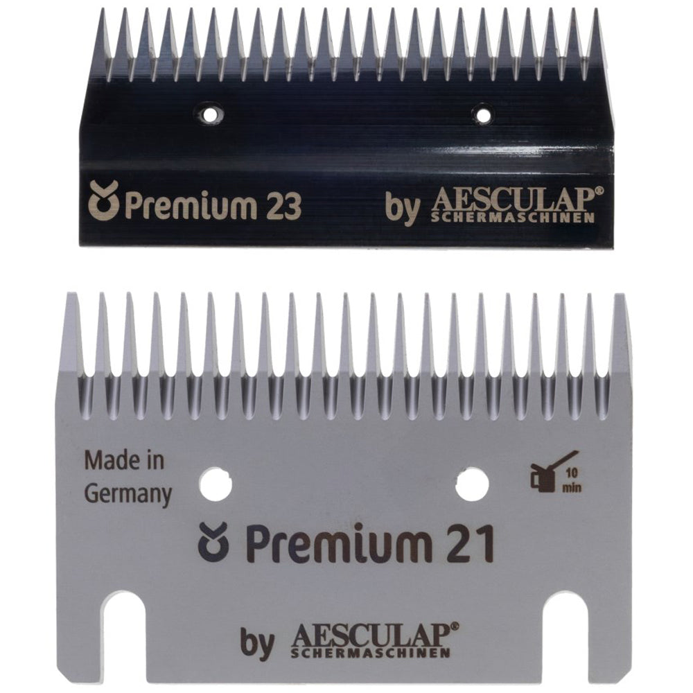 Professionelles Premium Schermesser Set für Rind und Pferd