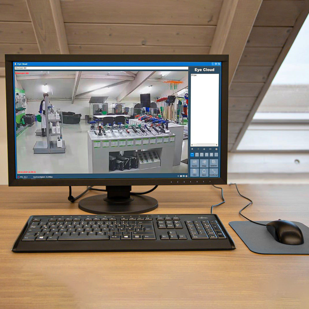 Videosorveglianza per Stalle IPCam 360 FHD - Telecamera di Sorveglianza per Stalla e Cortile