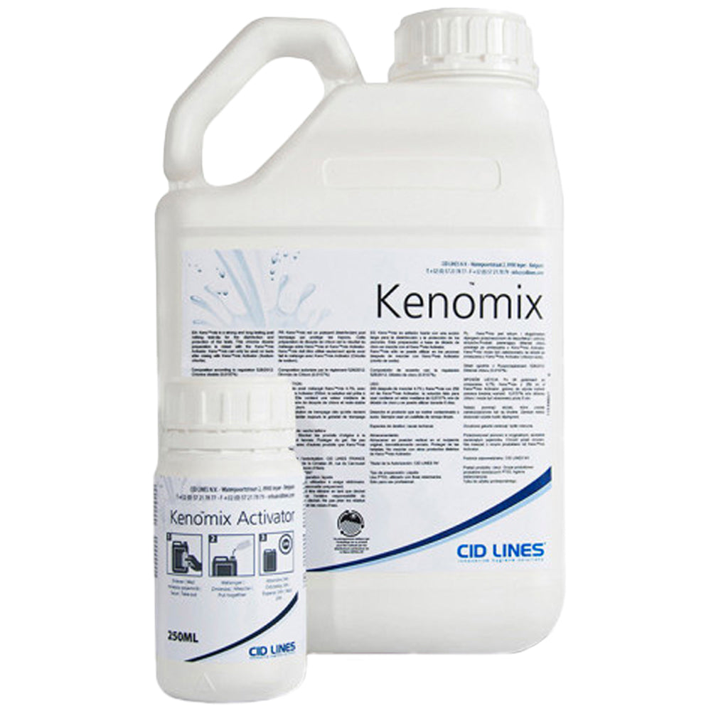 Prodotto per l'igiene dei capezzoli Kenomix 4,75ml + attivatore 0,25ml