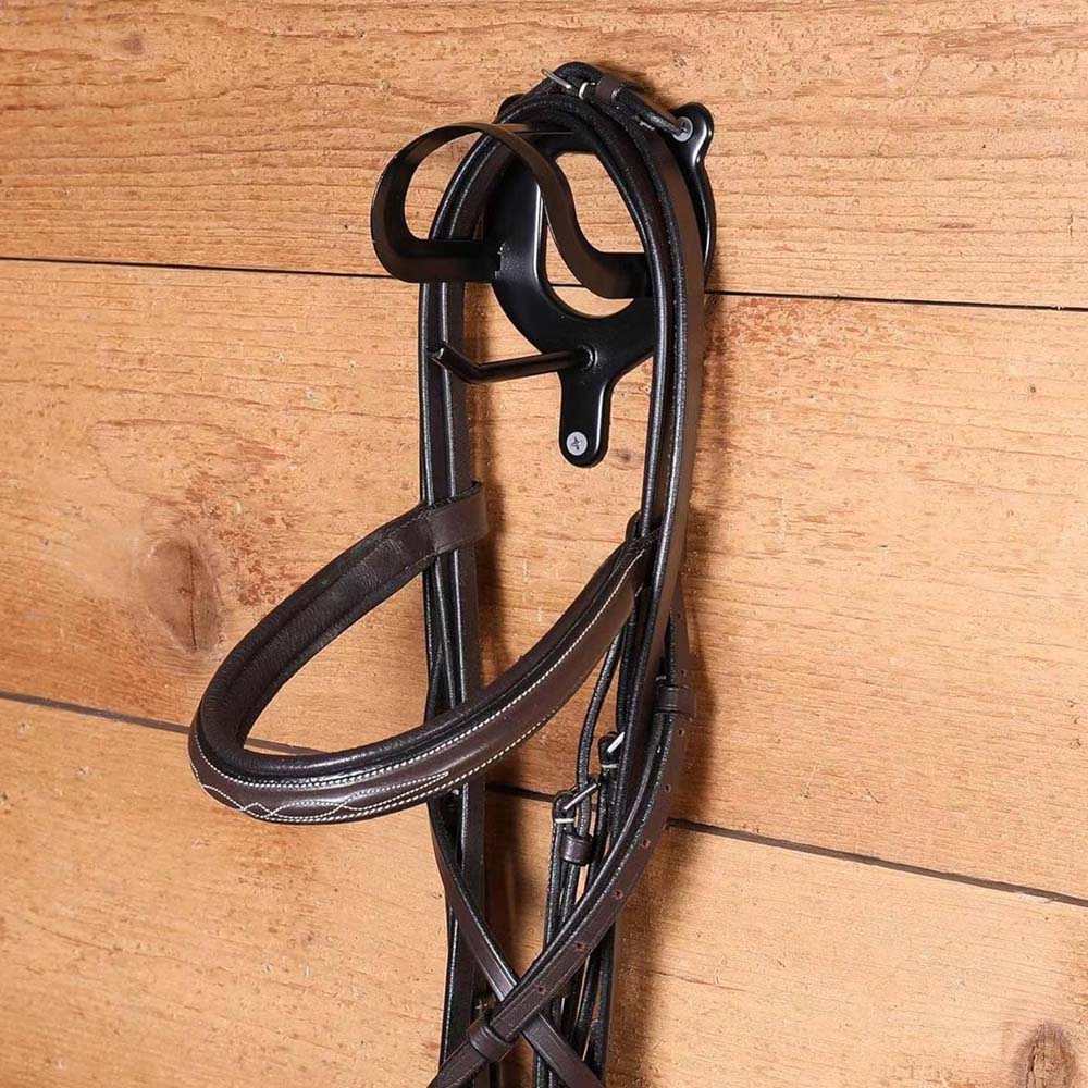 Supporto per briglia metallo nero