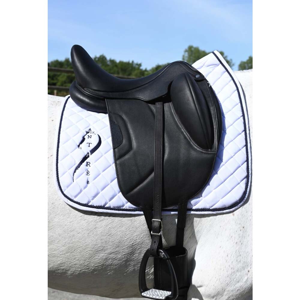 Staffili X-Line in pelle nera con fibbie inox