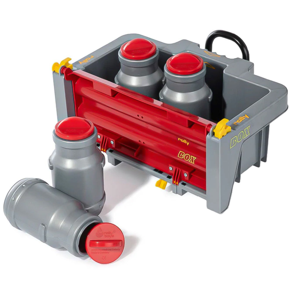 ROLLY Box Argento con 4 Bidoni Latte – Età: 3-10 anni