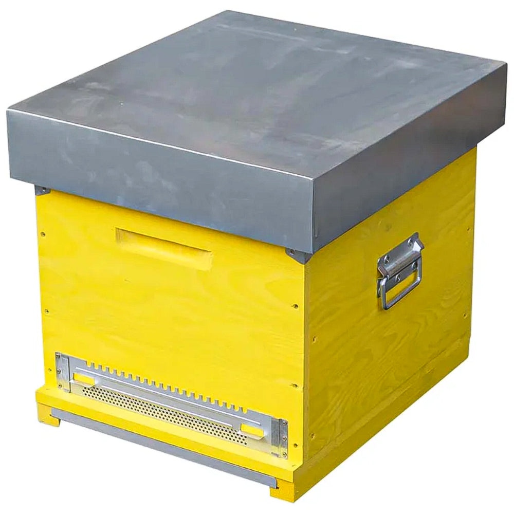 Arnia A Cubo Da 10 Telaini Nido, Coprifavo E Tetto