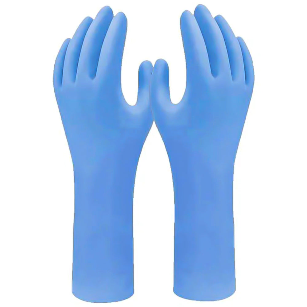 SHOWA 7555 EBT - Guanto monouso in nitrile 100% blu cobalto