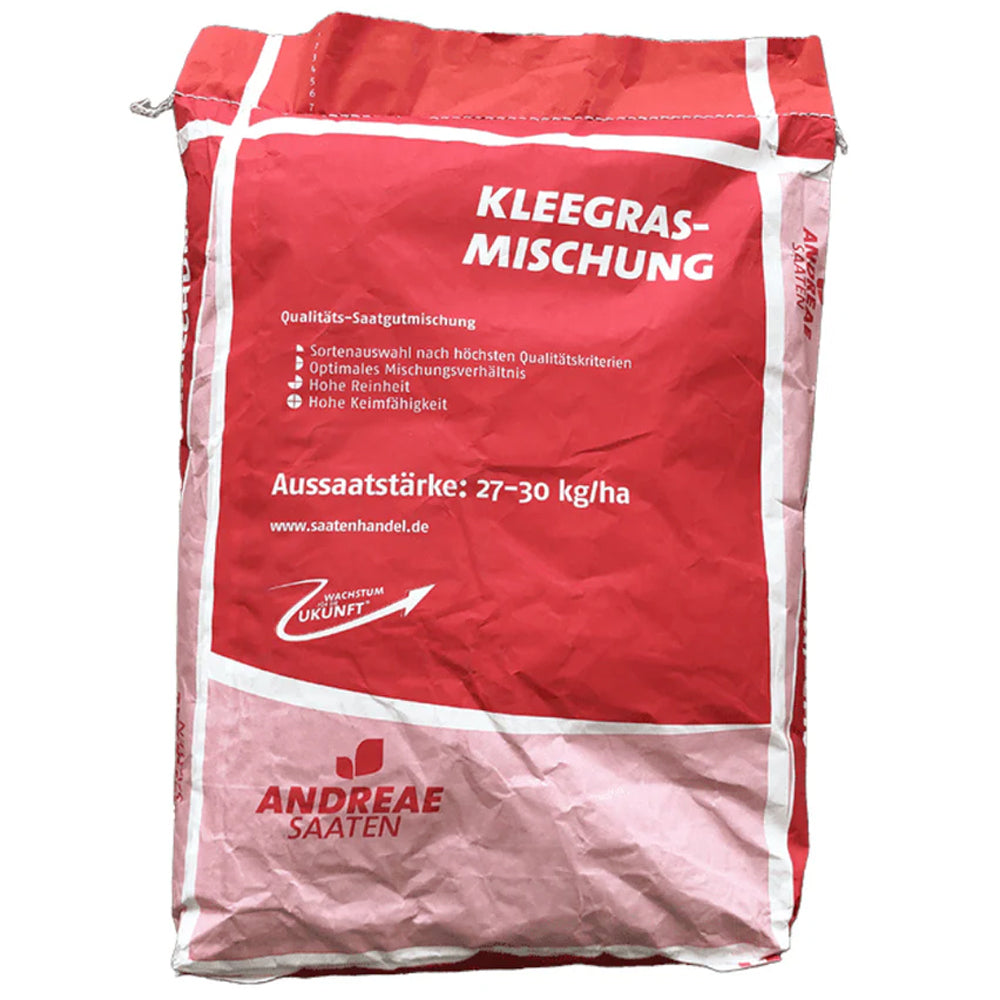 Bio-Kleegras medio/umido 9kg – Miscela biologica per foraggio e pascolo