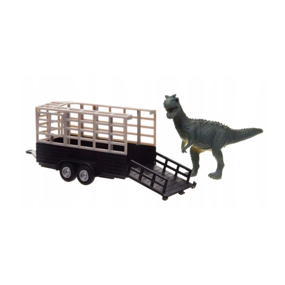 Kids Globe Traffic con Dito nel rimorchio Land Rover Defender per bambini