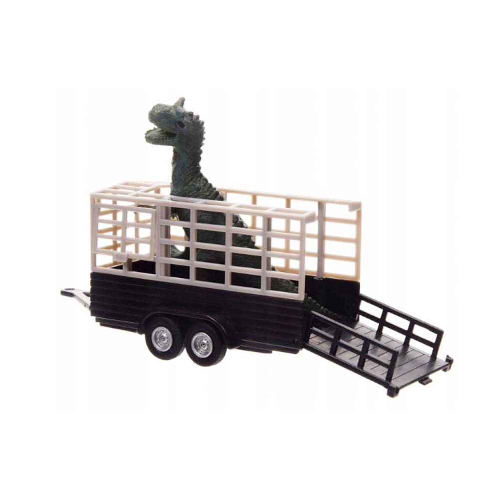 Kids Globe Traffic con Dito nel rimorchio Land Rover Defender per bambini