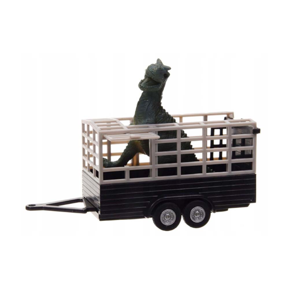 Kids Globe Traffic con Dito nel rimorchio Land Rover Defender per bambini