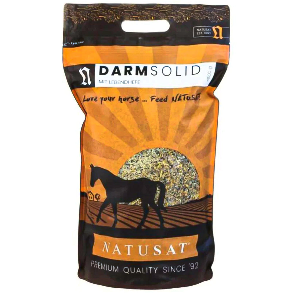 Natusat Darmosolid Plus Lebendhefe 4,5 Kg mangime complementare per cavalli