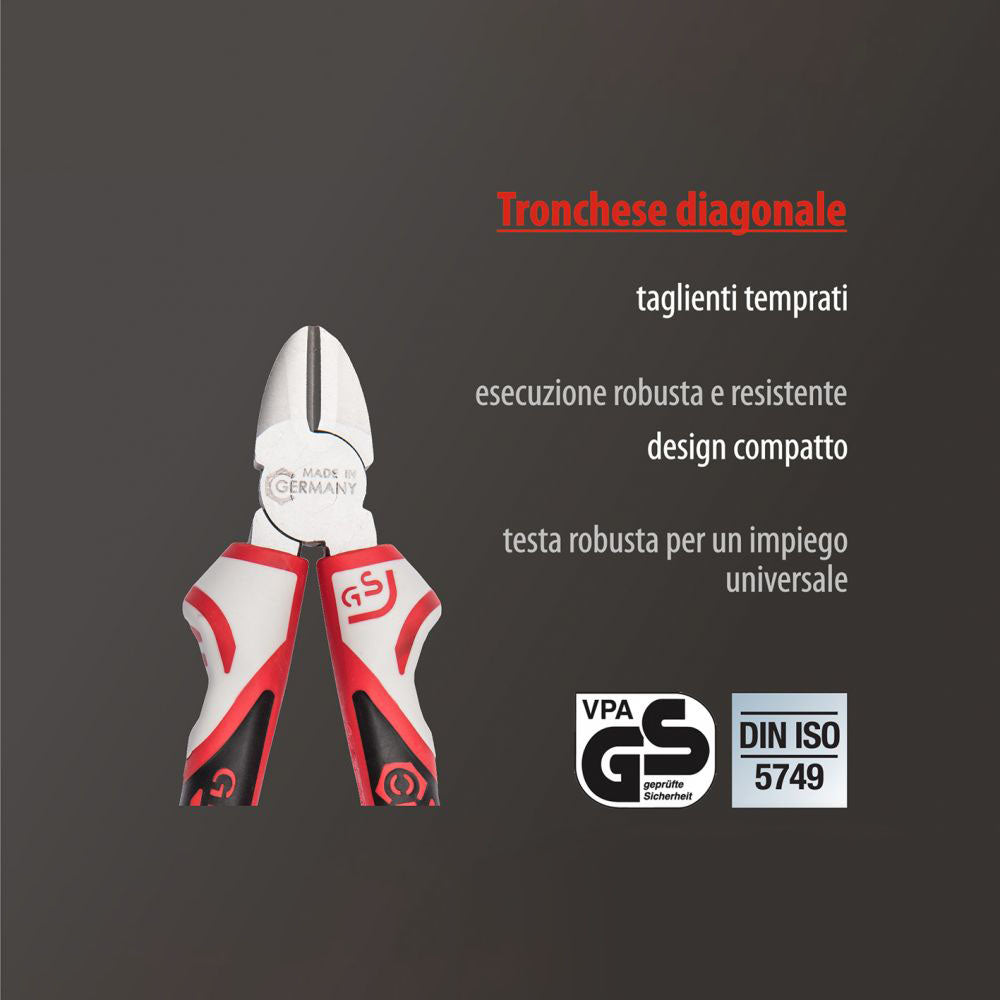 Tronchese Diagonale 3K per Taglio