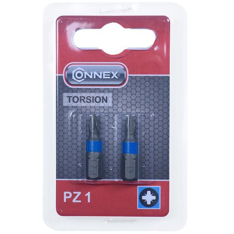 Inserti Pozidriv con Zona di Torsione da 25mm