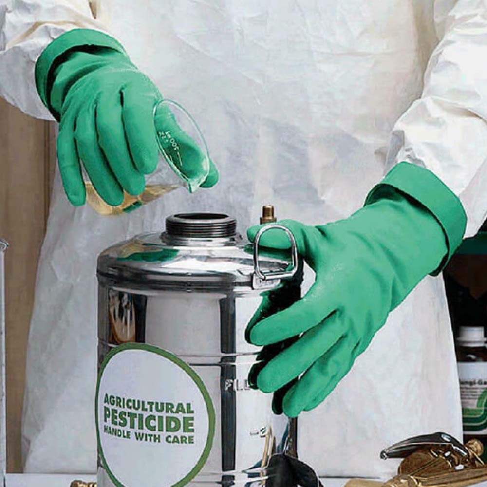 Guanti nitrile alta resistenza