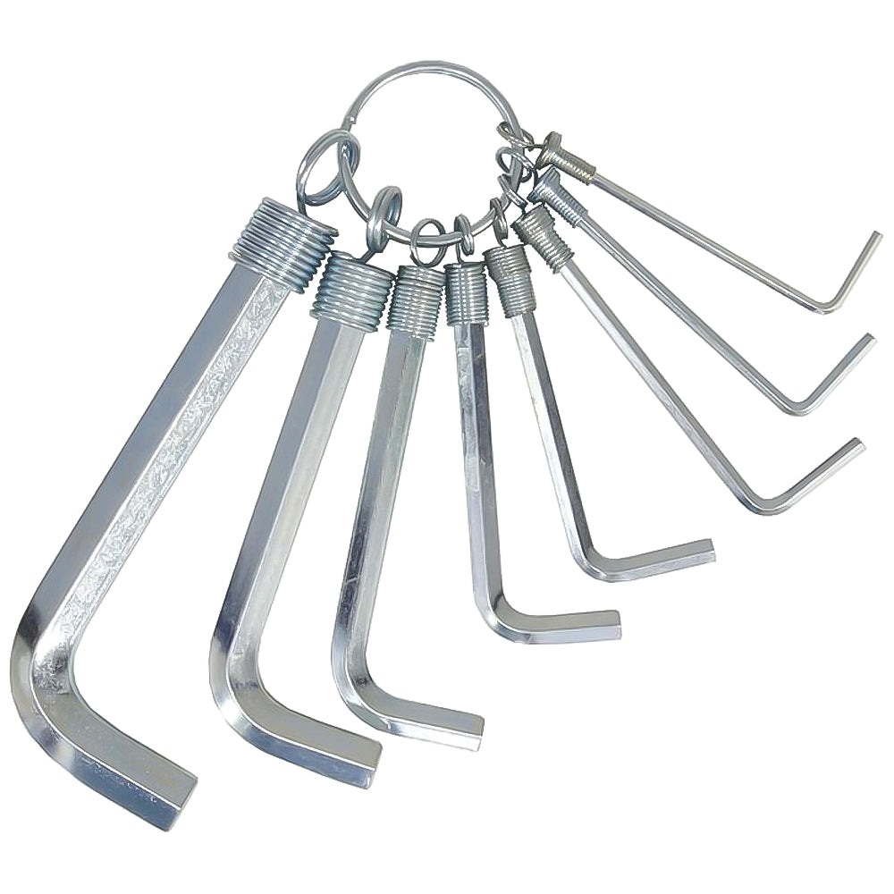 Set Chiavi Esagonali in Acciaio C60 - 8 Pezzi