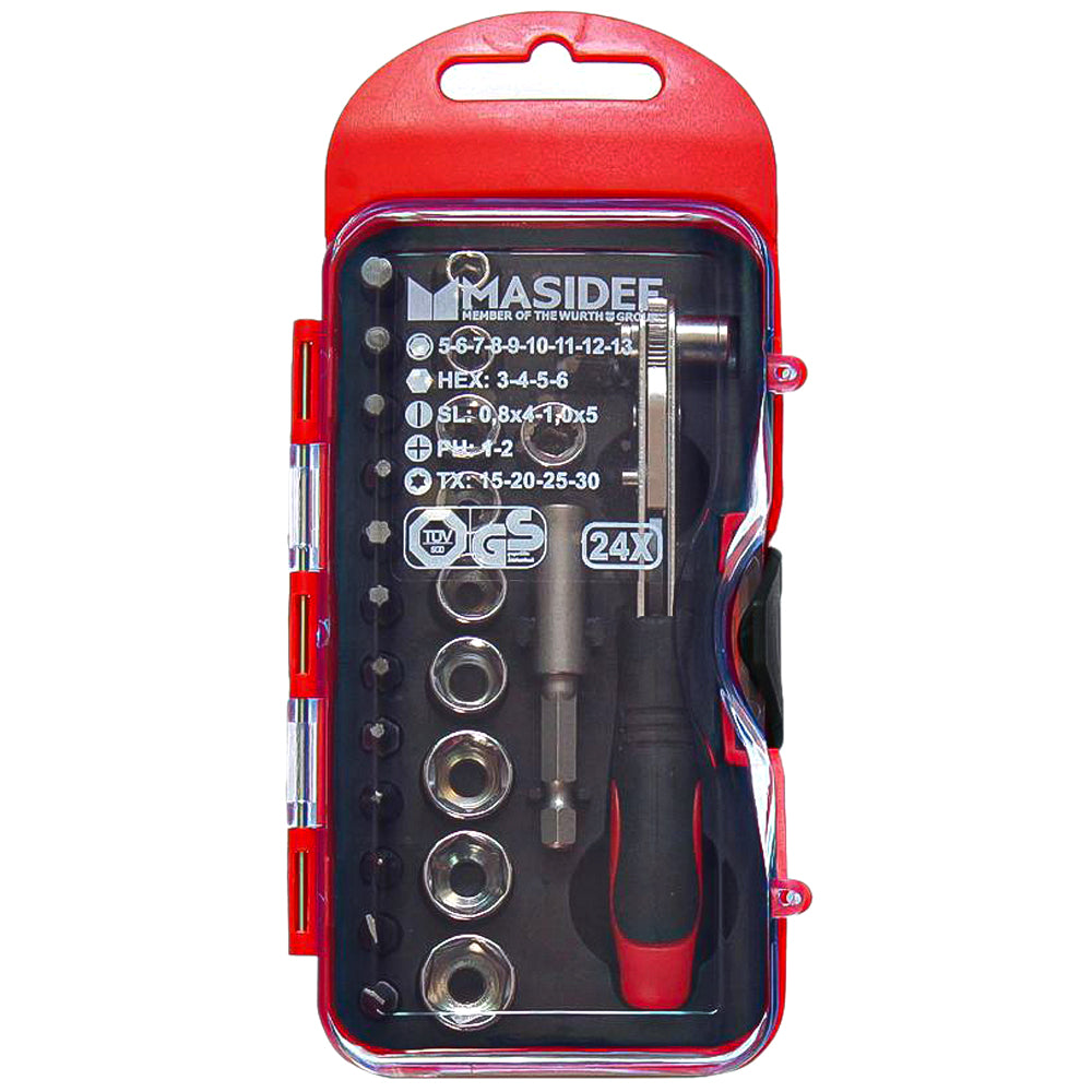 Set Completo di Inserti e Bussole - 24 Pezzi