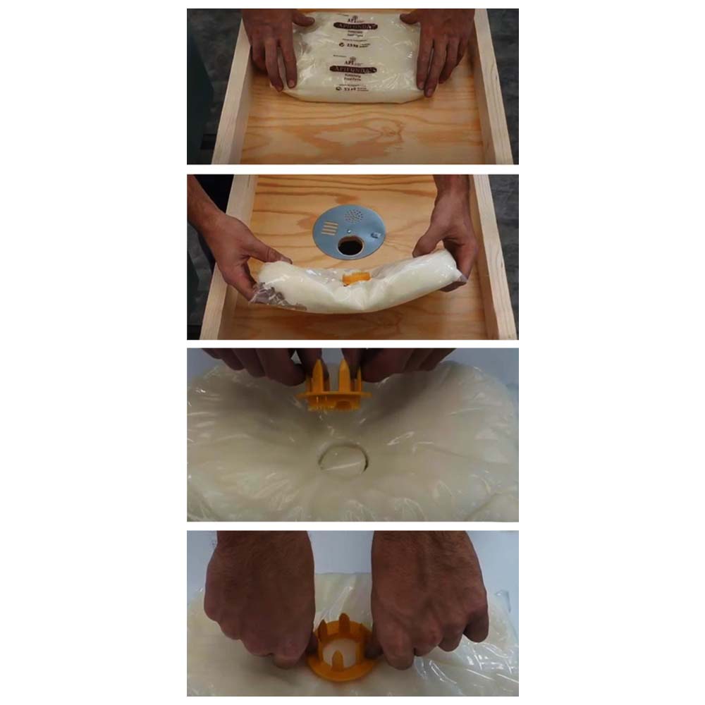 Candi sac per buste di candito con taglio